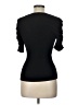 Q2 Black Short Sleeve Top Size L - photo 2