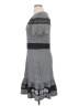 MICHAEL Michael Kors Houndstooth Gray Casual Dress Size XL - photo 5