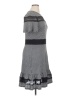 MICHAEL Michael Kors Houndstooth Gray Casual Dress Size XL - photo 4