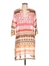 Echo 100% Cotton Orange Kimono Size L - photo 1