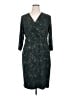 Kasper Green Cocktail Dress Size XL - photo 1