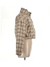 Le Lis 100% Polyester Plaid Tan Jacket Size M - photo 4