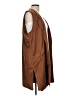 MULTIPLES 100% Polyester Brown Vest Size L - photo 4