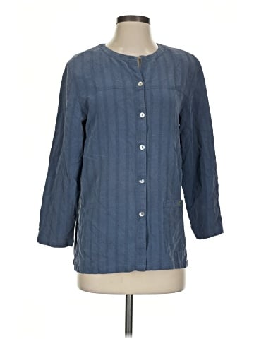 Silkland 3/4 Sleeve Silk Top (view 1)
