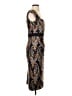 ETRO 100% Polyester Paisley Brown Cocktail Dress Size EU (IT) 38 / US 2 - photo 4