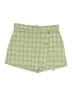 Altar'd State Checkered-gingham Green Skort Size L - photo 1