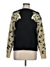 Angashion Animal Print Black Pullover Sweater Size L - photo 1