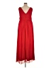Ever Pretty 100% Polyester Red Casual Dress Size 18 - photo 2