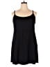 Torrid Solid Black Casual Dress Size 2X Plus (2) - photo 1