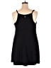 Torrid Solid Black Casual Dress Size 2X Plus (2) - photo 2