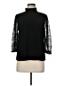 89th & Madison Black 3/4 Sleeve Blouse Size M - photo 1