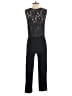 Piper 100% Rayon Solid Black Jumpsuit Size XS - photo 2