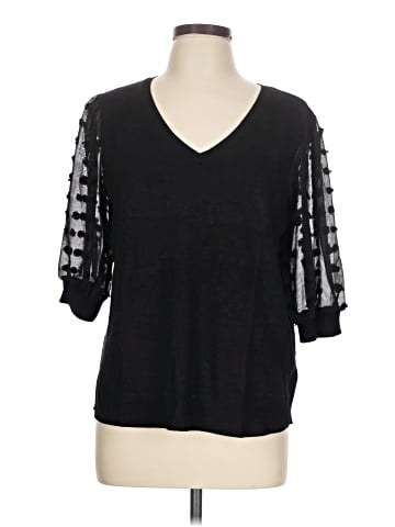 Adrianna Papell 3/4 Sleeve T-Shirt (view 1)