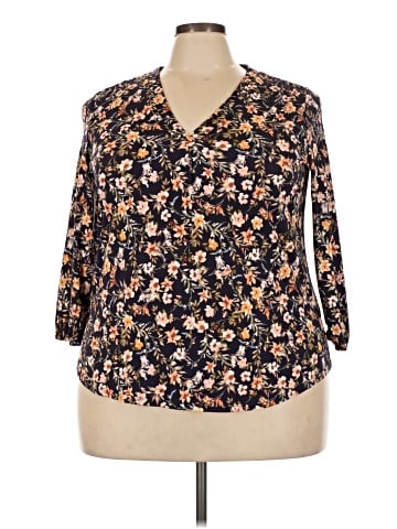 TWO by Vince Camuto 3/4 Sleeve Blouse (view 1)