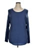 Joan Vass Blue Pullover Sweater Size XL - photo 1