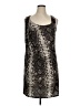 MICHAEL Michael Kors Silver Cocktail Dress Size XL - photo 1