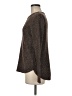 Pink Clover 100% Polyester Tweed Brown Pullover Sweater Size M - photo 5