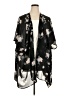 Mileage 100% Polyester Black Kimono Size 2X - photo 1