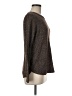 Pink Clover 100% Polyester Tweed Brown Pullover Sweater Size M - photo 4