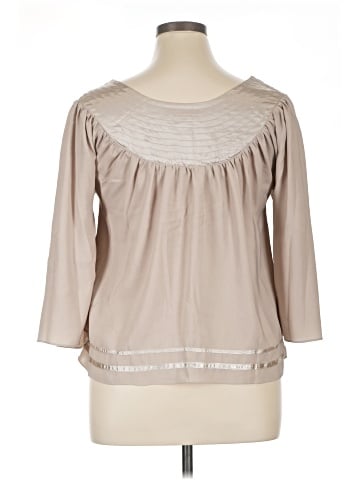 BCBGMAXAZRIA 3/4 Sleeve Blouse (view 2)