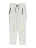 Gap Fit Graphic Silver Track Pants Size 10 - photo 1