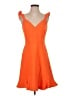 Aidan Mattox Orange Cocktail Dress Size 4 - photo 1