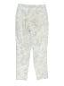 Gap Fit Graphic Silver Track Pants Size 10 - photo 2