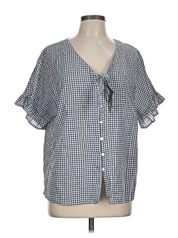 Morgan Taylor Short Sleeve Blouse (view 1)