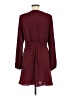 Express 100% Polyester Burgundy Casual Dress Size M - photo 2