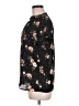 rue21 100% Polyester Floral Black Short Sleeve Blouse Size M - photo 5