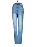 Forever 21 Hearts Blue Jeans Size 27 waist - photo 1