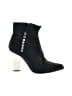 Casadei Solid Black Ankle Boots Size 8 1/2 - photo 1