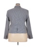 Ann Taylor Stripes Gray Blazer Size 18 - photo 2