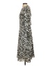Halogen 100% Polyester Animal Print Gray Casual Dress Size S - photo 5