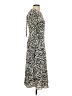 Halogen 100% Polyester Animal Print Gray Casual Dress Size S - photo 4