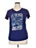 Tek Gear Print Blue Short Sleeve T-Shirt Size XL - photo 1