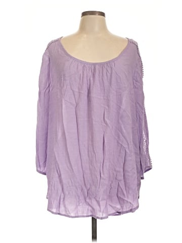 Unique Spectrum 3/4 Sleeve Blouse (view 1)