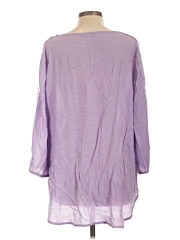 Unique Spectrum 3/4 Sleeve Blouse (view 2)