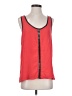 Daytrip 100% Polyester Red Sleeveless Top Size S - photo 1