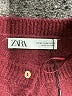 Zara Burgundy Cardigan Size M - photo 7