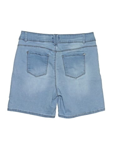 Curve Appeal Denim Shorts (view 2)
