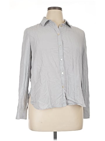 Madewell Crinkled Button-Up Shirt (view 1)
