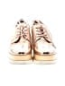 Aldo Metallic Gold Wedges Size 7 - photo 2