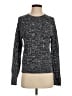 Minnie Rose 100% Cotton Tweed Gray Pullover Sweater Size S - photo 1
