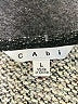CAbi Tweed Gray Pullover Sweater Size L - photo 7