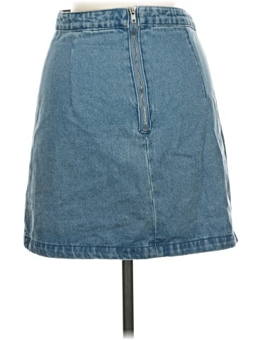 Missguided Denim Skirt (view 2)