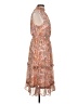 1.State 100% Polyester Paisley Orange Cocktail Dress Size L - photo 4