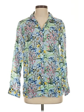 J. McLaughlin Long Sleeve Button-Down Shirt (view 1)