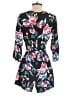 Yumi Kim Floral Black Romper Size S - photo 2