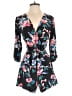 Yumi Kim Floral Black Romper Size S - photo 1